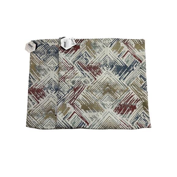 Urban Standard Genuine Duck Feather Pillow Covers Luxury Earth Tones Tan 22 X 22 - Picture 1 of 9